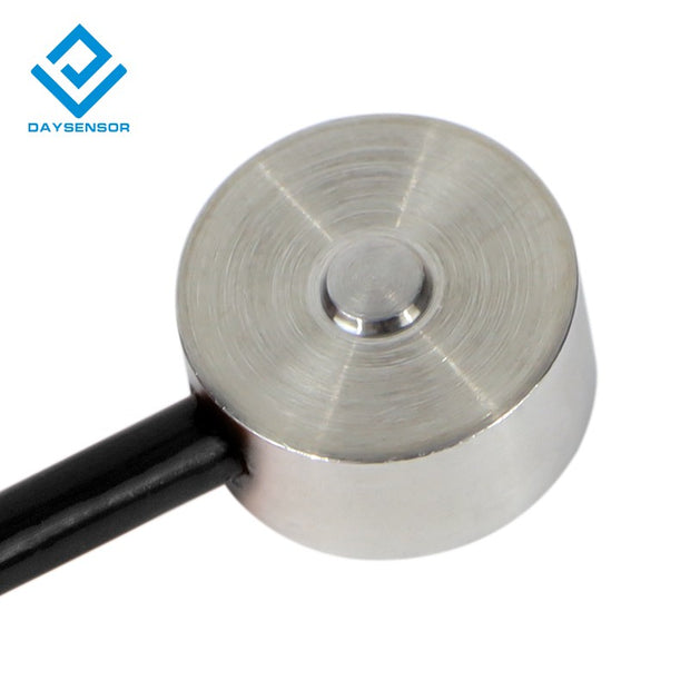 DYHW-113 DAYSENSOR Mini Load Cell Force Weight Sensor Button Type Stainless Steel 220lb